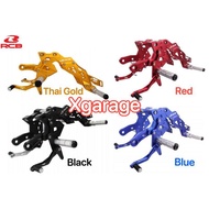 🔥RCB Footrest Full Set S2🔥 Y15ZR / Y16ZR Folding Pedal (01FR014) Gold / Blue / Black / Red #Semangat