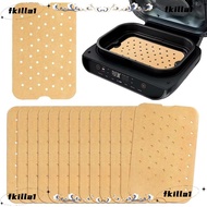 FKILA 50/100/150/200pcs Airfryer Liner, Non-stick 6-in-1 Parchment Paper,  Disposable Air Fryer Perf