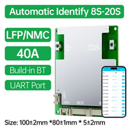 JBD BMS DB20SA02 20S LiFeP04 ไบออน 24V 36V มีระบบ Bluetooth (BT) รวมอยู่ พร้อม UART Smart BMS