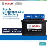 [Installation Provided] Bosch ST Hightec EFB Q85 Q85L 115D23L Car Battery for Mazda Toyota Nissan