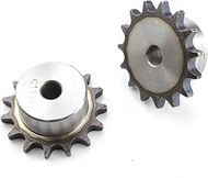 MAODOXIANG 3D Printer Accessories 1Pcs A3 Steel 08B Chain Drive Sprocket 9-24 Tooth Roller Chain Gea