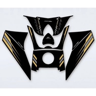 FOR QJMOTOR FORT 350 Motorcycle Tank Pad Protector Leather Frosting Sticker Decals Accessories