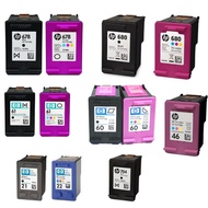 Hp Ink cartridge Alat Refill Printer Isi Semula Tools for HP 680 678 704 21 22 60 61 65 901 Jarum Needle Syringe Epson