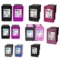 Hp Ink cartridge Alat Refill Printer Isi Semula Tools for HP 680 678 704 21 22 60 61 65 901 Jarum Ne