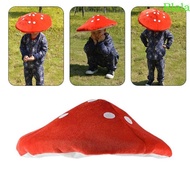 Blala Christmas Funny Hat Stuffed Mushroom Shape Hat Funny Crazy Hat Photography Hat