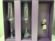 清貨Lucaris 香檳杯Swarovski Crystal 套裝