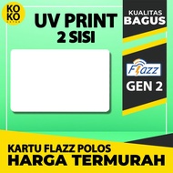 Kartu FLAZZ BCA POLOS PUTIH / Gen 2 FLAZZ POLOS GEN 2 POLOSAN 2 SISI