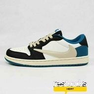 运动鞋 AJ 1 LOW FRGMNT TRAVIS SCOT 宝蓝色