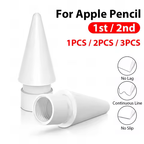 1/2/3Pcs Pencil Tips For Apple Pencil 1st 2nd Generation iPencil Pen Tip For Apple iPad Pro Air Styl