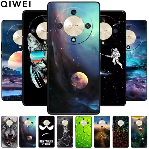 For Honor X9B / X9a Case Protect Silicone TPU Phone Cases for Honor X9b 5G Shockproof Bumper Soft Ba