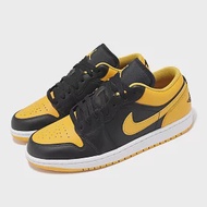 Nike 休閒鞋 Air Jordan 1 Low Yellow Ochre 男鞋 黃 黑 一代 AJ1 553558-072