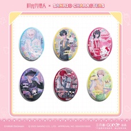 LINK CLICK [SANRIO] Oval Badge