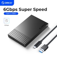 ORICO HDD Case Type-C USB3.1 to SATA3.0 2.5 inch USB 3.1 Gen1 SSD HDD Enclosure 5Gbps 4TB HDD Enclosure Box Support UASP Auto Sleep (2526C3)