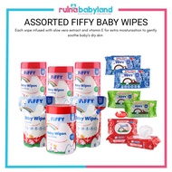 FIFFY BABY WIPES FRAGRANCE - PINK/BLUE/RED/GREEN