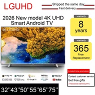 LGUHD 4K Borderless Android TV 32-75 Inch Voice Control Bluetooth Netflix Youtube 8 Years Warranty M