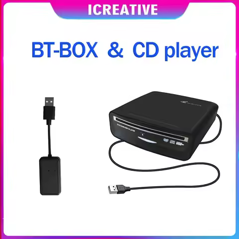 External Car CD Player For MP5, LED TV, PC and Most Cars As Tesla Model 3 2019-2021 Portable CD Play