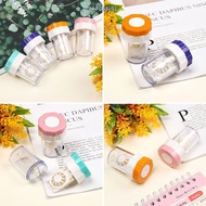 NARCISSUS13A0E Soaking Box  Rotatable Mini Travel Glasses Holder