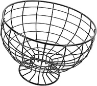 PRETYZOOM Retro Decor Fruit Bowl Fruit Basket Household Storage Basket Household Vegetable Basket Wire Basket Fruit Storage Basket Snack Holder Wrought Iron Reinforcement Paint Display Tray