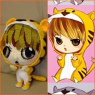 Gong Hyun Singer Crochet Doll Shinee Kpop Band