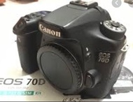 二手 CANON 70D 公司貨 單機身9成新 檢配 非60D 750D 760D