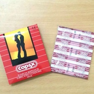 Capsx 003 Smooth Basic Lubricated Condom Kondom Biasa 1pcs (Durex Alternative)