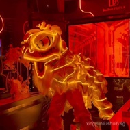LED Luminous Lion Head Bar Props Lion Dance Stage Props Dragon Dance Lion Dance Performance Event Pr
