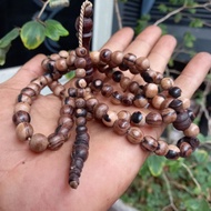 Tasbih galih bidara arab 8mm tasbih bidara arab asli tasbih 99 butir kayu bidara arab
