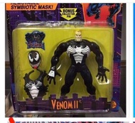 Marvel TOY BIZ  SPIDER-MAN VENOM II / Black Spiderman Venom / BLACK COSTUME SPIDER MAN / Web of Stee