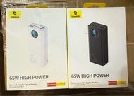 Baseus 65w 數碼顯示快充充電寶 26800mAh 快速充電行動電源 數字顯示 黑色 充電器  充電寶 倍思
