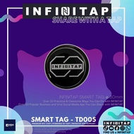INFINITAP-Share with a TAP-Social Media Smart Tap | IT-TD005  NXP Chip NTAG213 30mm clear epoxy with