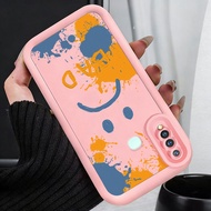 Casing hp for VIVO Y19 Y5s U3 U20 Z5i Sad expression Case with paint style Silicone Case Cesing Soft