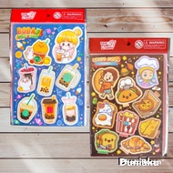 Cute children's character foam stickers adhesive stickers boba foam sticker/s children's toy/s