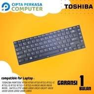 TOSHIBA PORTEGE KEYBOARD R700 R705 R730 R731 R731/C R731/D R732 R732/F R732/H R830 R835 R930 R935. S
