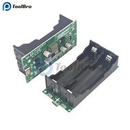 Type-C 15W 3A 18650 Lithium Battery Charger Module DC-DC Step Up Booster Fast Charge UPS Power Suppl