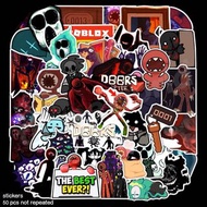 包郵👁️ROBLOX DOORS PLUSH TOYS DOLL WATERPROOF STICKERS 逃離大門公仔玩偶毛公仔玩具 防水裝飾貼紙 50pcs