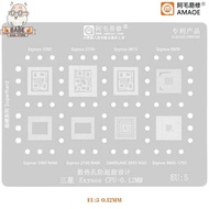 AMAOE PLATE EU5 IC MOLD EXYNOS 108O 2100 9815 9609 ORIGINAL CPU
