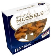 banga - 罐頭食品 BANGA Smoked Mussels in Oil 120G #17402832 煙燻油浸青口