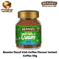 Beanies Decaf Irish Cream Flavour Instant Coffee 50g