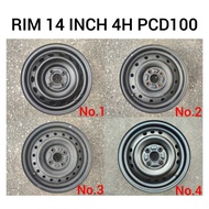 Rim Tyre / Tayar Rim / Tire Rim 14 Inch 4H PCD100 / Tayar Rim / Tire Rim / Rim Tyre