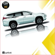 Mitsubishi Montero sport Weatherproof Car Decals Cut Out Vinyl Sticker black and gray