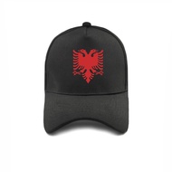 [ada stok] Topi Albania Eale, Topi Besbol Albania, Topi Lelaki Wanita Bergaya untuk Aktiviti Luar, S