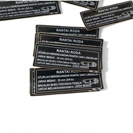 Drive chain set Sticker