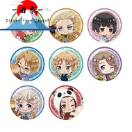 [Direct from Japan]
Y Line Hetalia World★Stars Trading Can Badge Yummy Ver. Vol. 1 Tinplate Φ57mm Bo