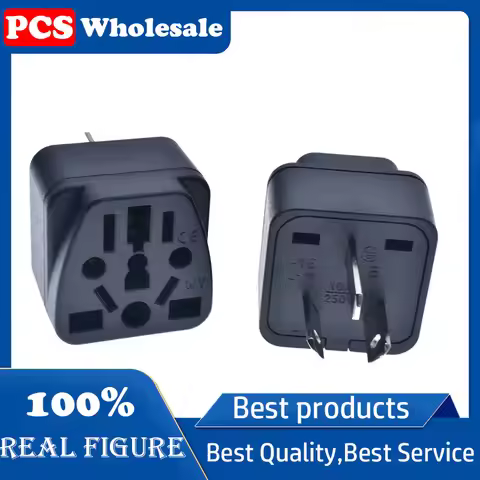 Australian/China type I Travel Plug Adapter Universal Outlet change US/EU/AU/UK/GE/...to AU 3 Pin Pl