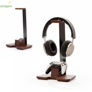 YANGGUA Headphone Stand, Wooden Detachable Headset Stand,  Creative Universal Headphone Holder Desk 