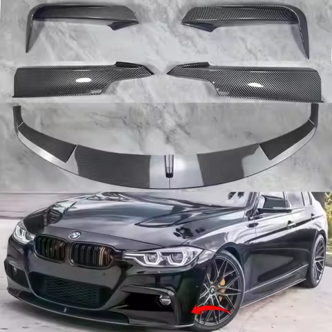 Front Bumper Lower Lip Spoiler Splitter Diffuser for BMW F30 F31 F35 3 Series M Sport 2012-2018 Fron