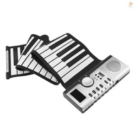 61tombol Di Gulung Piano Keyboard Portable Lembut Piano