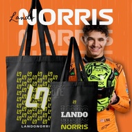 Totebag F1 Merch Nando Norris Canvas Premium