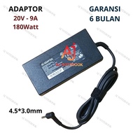 MSI Charger Adapter 20V - 9A 180W DC 4.5*3.0mm A20-180P1A ADP-180TBH A17-180P4B -AJNB