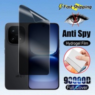 1-3 PCS Privacy Protective Soft Film For iQOO 15 13 iQOO15 iQOO13 5G Not Fingerprint Unlockable Scre